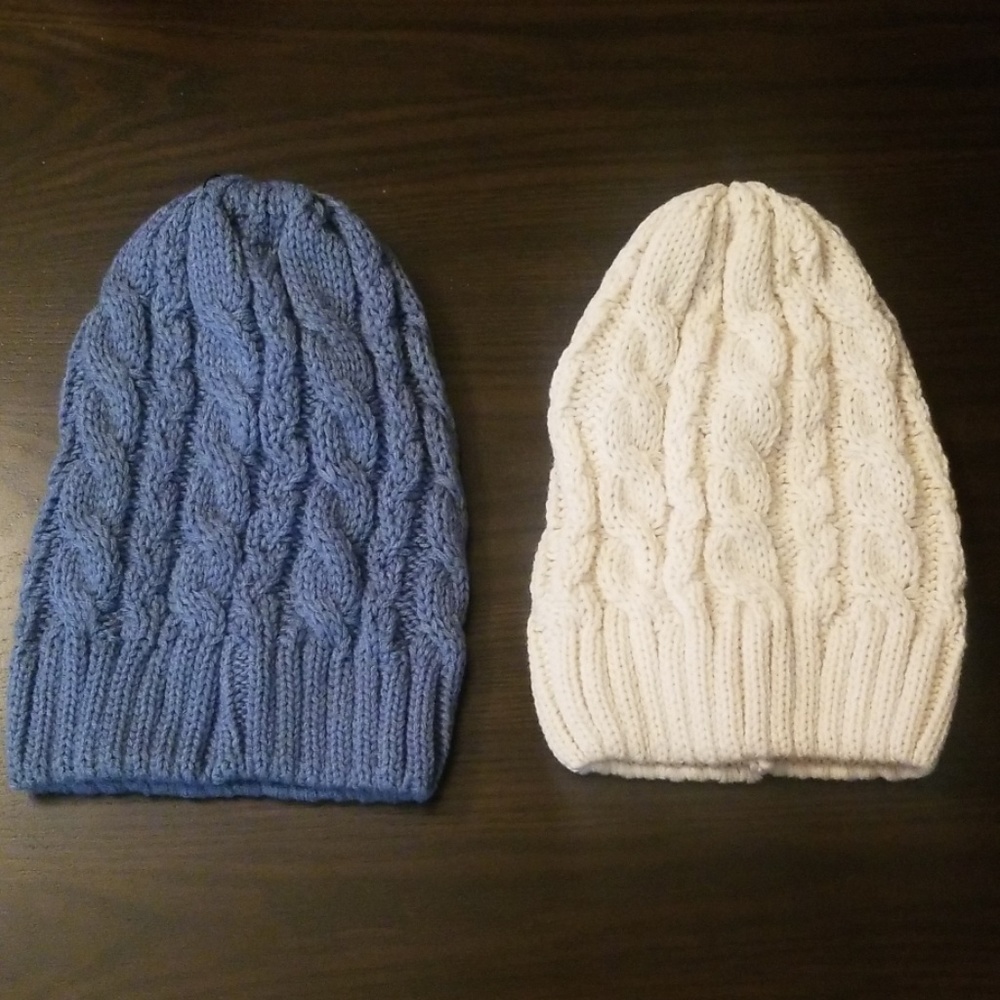 Two beanies